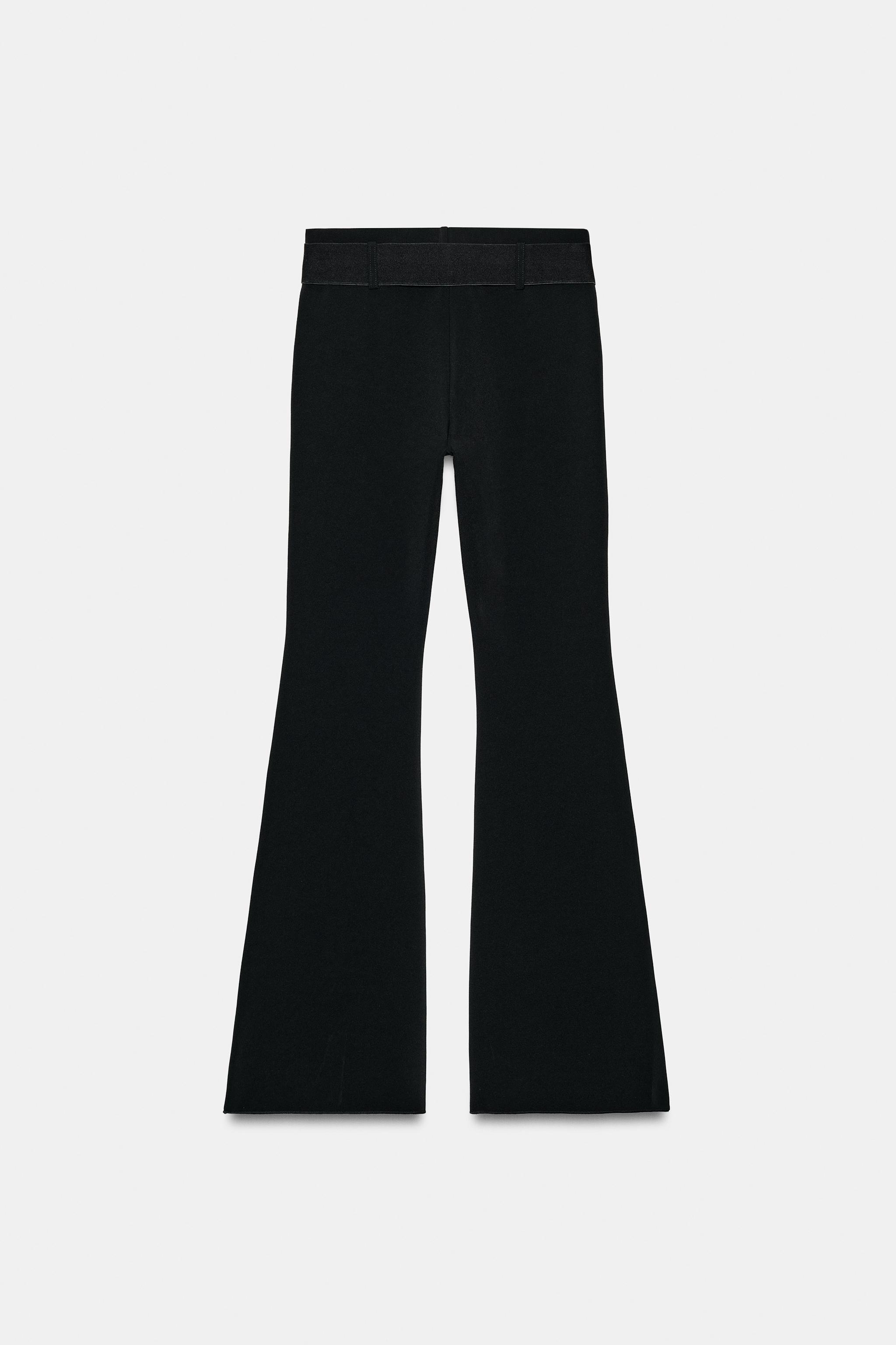 STRETCH PANTS WITH HEART BELT